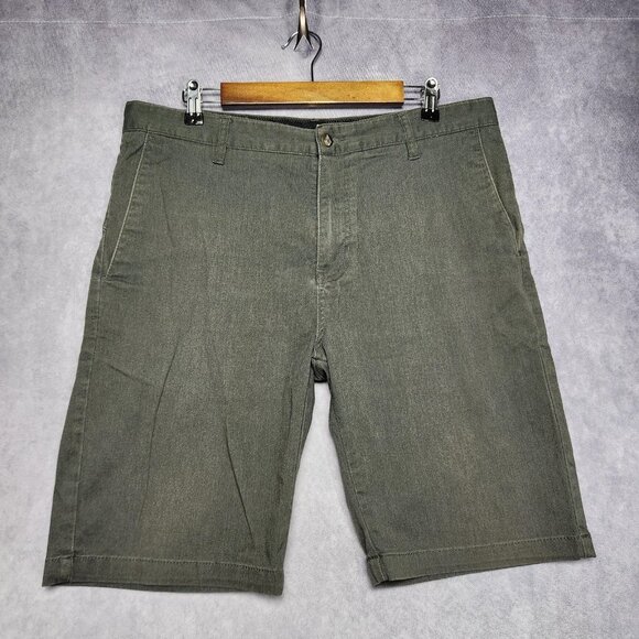 Volcom Other - Volcom Shorts Mens 34 Corp Class Stretch Chino Modern Fit Casual 18.25" Waist